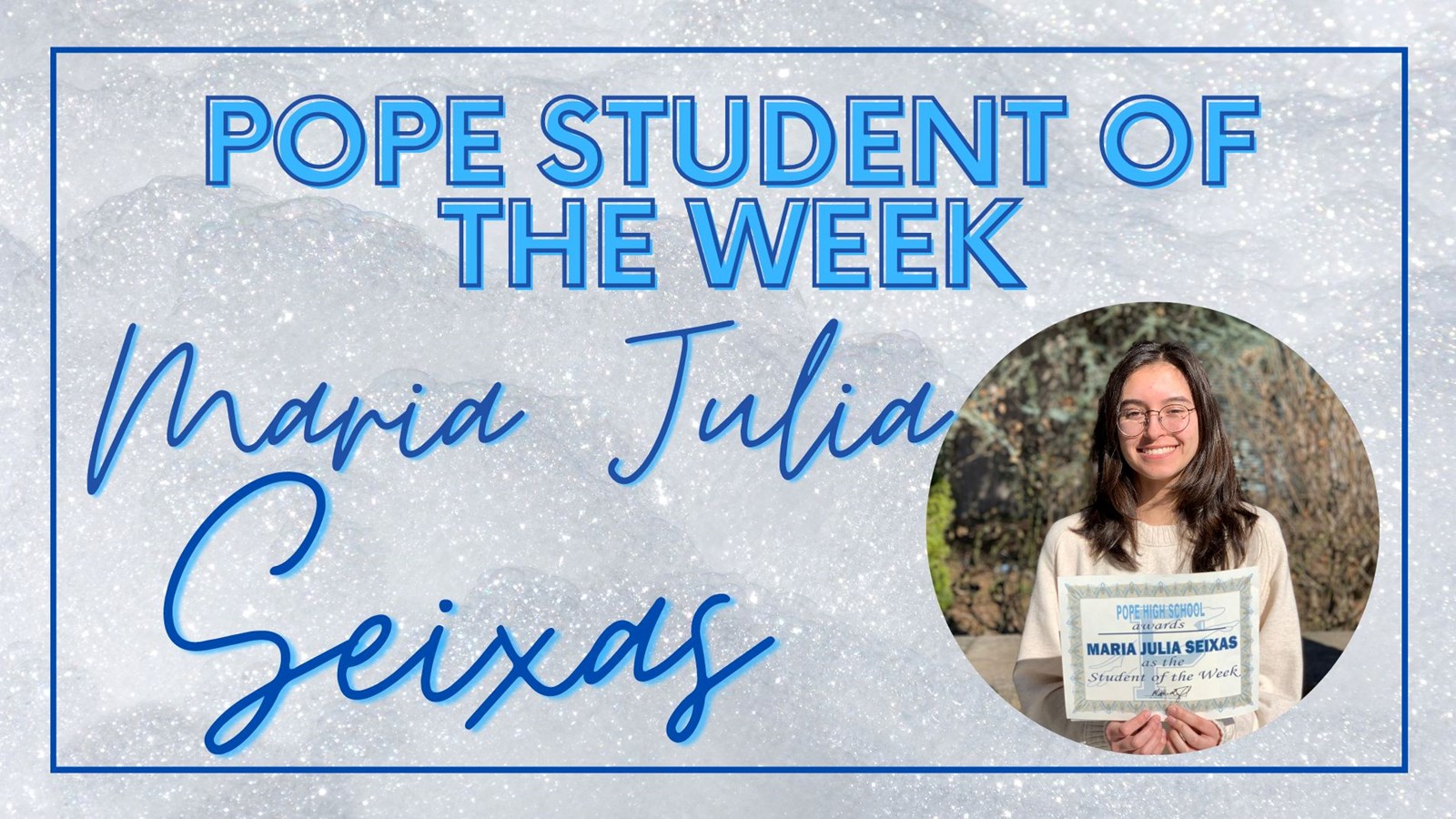 Student of the Week